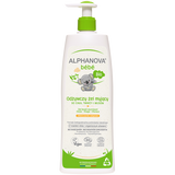 Alphanova Bebe, odżywczy żel myjący do ciała, twarzy i włosów Bio, skóra sucha i atopowa, 500 ml - miniaturka zdjęcia produktu