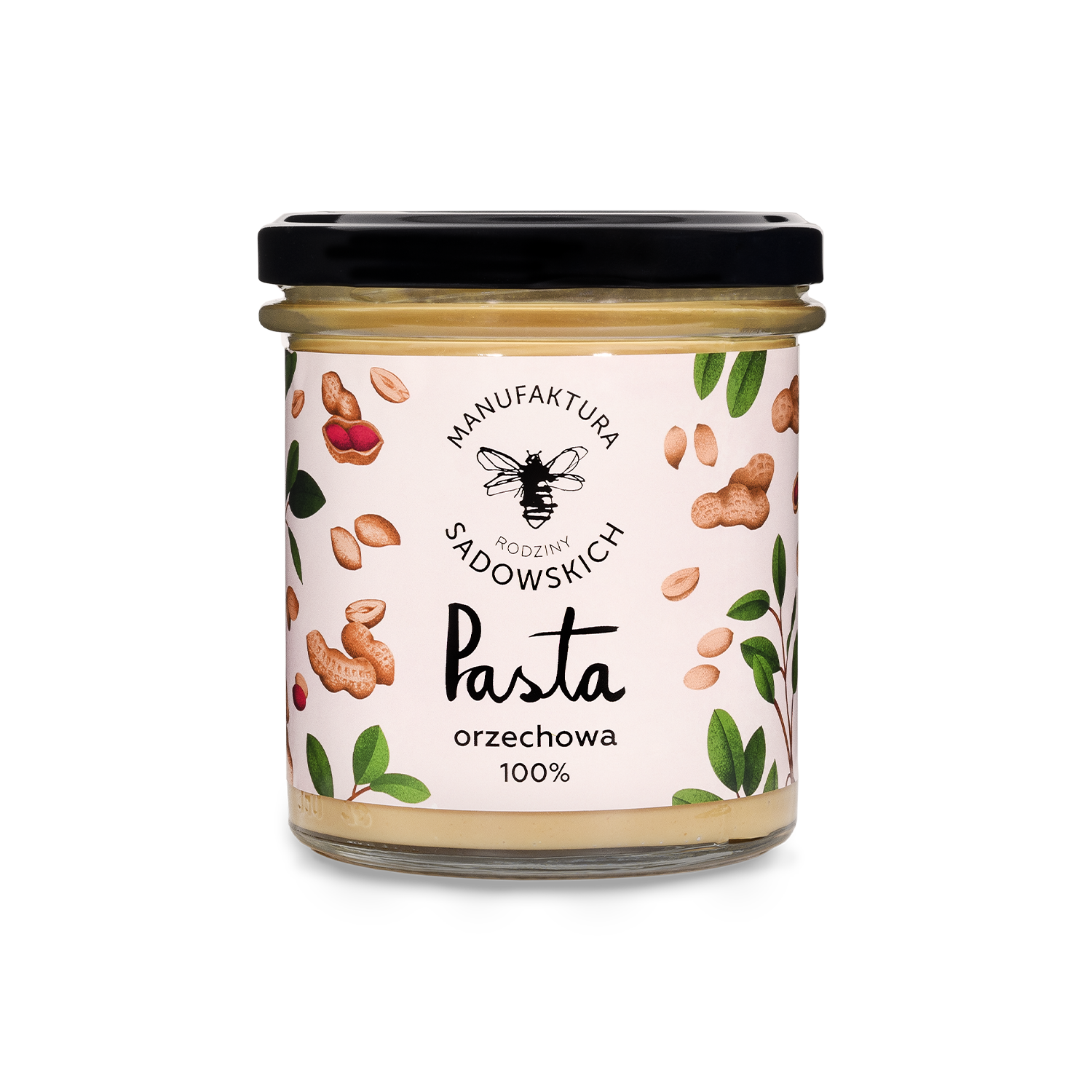 Manufaktura Rodziny Sadowskich Manufaktura Rodziny Sadowskich, pasta orzechowa, 300 g