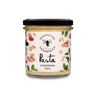 Manufaktura Rodziny Sadowskich, pasta orzechowa, 300 g Manufaktura Rodziny Sadowskich, pasta orzechowa, 300 g - zdjęcie produktu