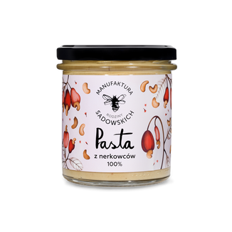 Manufaktura Rodziny Sadowskich, pasta z nerkowców 100%, 300 g - zdjęcie produktu