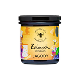 Manufaktura Rodziny Sadowskich Żelowocki z miodem, jagody, 320 g KRÓTKA DATA - miniaturka zdjęcia produktu