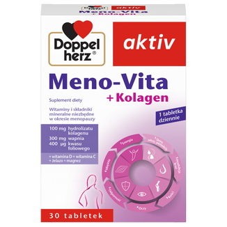 Doppelherz Aktiv Meno-Vita, 30 tabletek Doppelherz Aktiv Meno-Vita, 30 tabletek - zdjęcie produktu