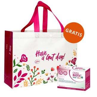 OmniBiotic 10 AAD Kids, proszek, 2,5 g x 20 saszetek + torba termiczna gratis OmniBiotic 10 AAD Kids, proszek, 2,5 g x 20 saszetek + torba termiczna gratis - zdjęcie produktu