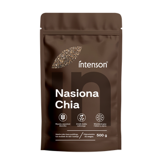 Intenson Nasiona Chia, szałwia hiszpańska, 500 g - zdjęcie produktu