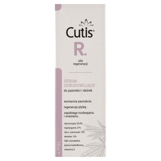 Cutis R-Regeneracja, serum odbudowujące do paznokci i skórek, 10 ml - zdjęcie produktu