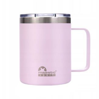 Majestic Sport Gump, kubek termiczny, różowy, 400 ml Majestic Sport Gump, kubek termiczny, różowy, 400 ml - zdjęcie produktu