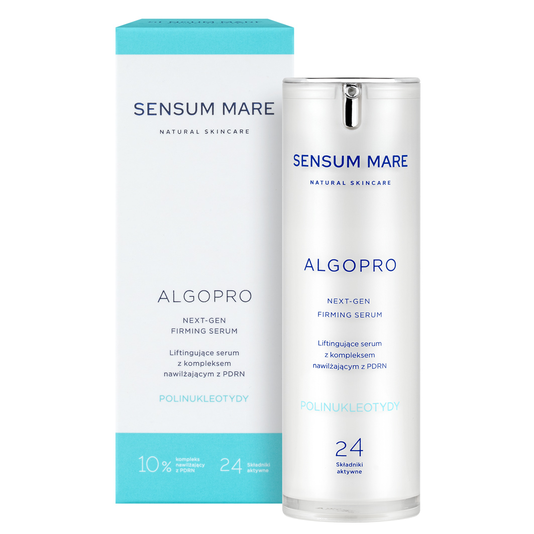 Nieznana Sensum Mare Algopro, liftingujące serum z 10% kompleksem nawilżającym PDRN, 30 ml