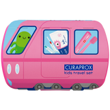 Curaprox Kids, zestaw podróżny, różowy - miniaturka zdjęcia produktu