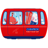Curaprox Kids, zestaw podróżny, czerwony - miniaturka zdjęcia produktu
