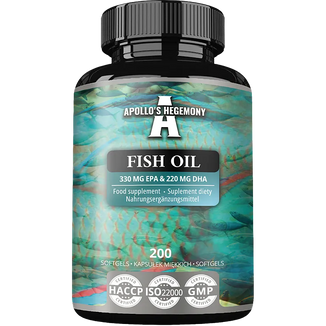 Apollo's Hegemony Fish Oil 1000 mg, 200 kapsułek - zdjęcie produktu