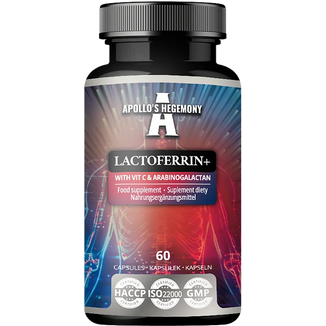 Apollo's Hegemony Lactoferrin+, 60 kapsułek - zdjęcie produktu