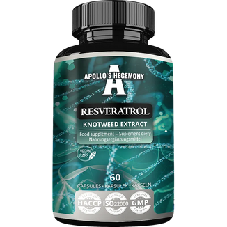 Apollo's Hegemony Resveratrol 250 mg, 60 kapsułek - zdjęcie produktu