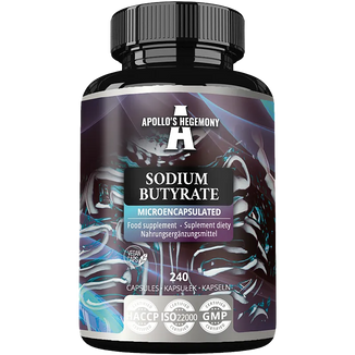 Apollo's Hegemony Sodium Butyrate, maślan sodu, 240 kapsułek - zdjęcie produktu