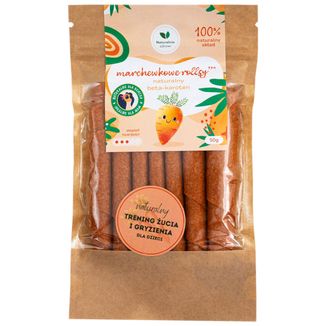 Naturalnie Zdrowi Marchewkowe rollsy, 50 g Naturalnie Zdrowi Marchewkowe rollsy, 50 g - zdjęcie produktu