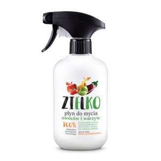 Zielko, płyn do mycia owoców i warzyw, 500 ml USZKODZONE OPAKOWANIE Zielko, płyn do mycia owoców i warzyw, 500 ml USZKODZONE OPAKOWANIE - zdjęcie produktu