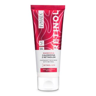Vianek Hero Retinol, maseczka całonocna z retinolem 0,3%, 75 ml - zdjęcie produktu
