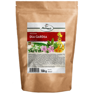 Herbapol Mieszanka Dla Gardła, 100 g Herbapol Mieszanka Dla Gardła, 100 g - zdjęcie produktu