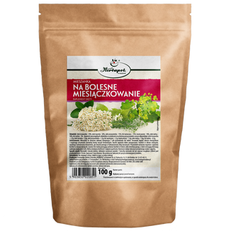 Herbapol Mieszanka Na Bolesne Miesiączkowanie, 100 g Herbapol Mieszanka Na Bolesne Miesiączkowanie, 100 g - zdjęcie produktu
