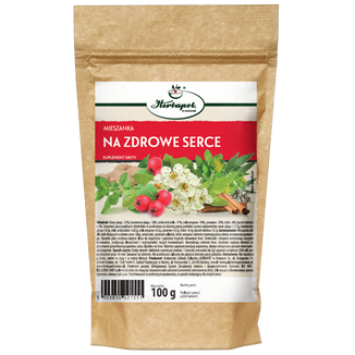 Herbapol Mieszanka Na Zdrowe Serce, 100 g Herbapol Mieszanka Na Zdrowe Serce, 100 g - zdjęcie produktu