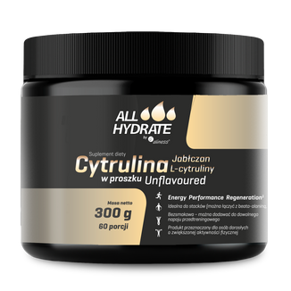 ALLHydrate Cytrulina jabłczan l-cytruliny, 300 g - zdjęcie produktu
