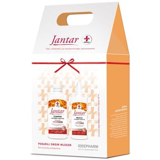 Zestaw Jantar Medica, szampon do włosów, 330 ml + mgiełka do włosów, 200 ml - zdjęcie produktu