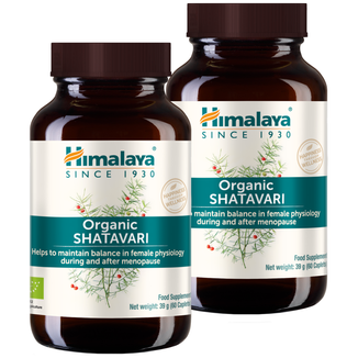 Zestaw Himalaya Organic Shatavari, 2 x 60 tabletek - zdjęcie produktu