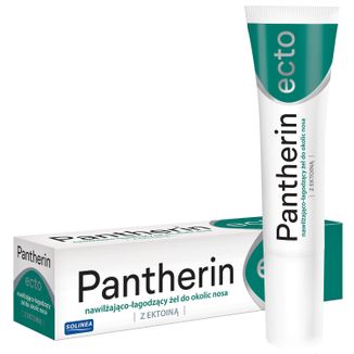 Pantherin Ecto, nawilżająco-łagodzący żel do okolic nosa, z ektoiną, 15 ml - zdjęcie produktu