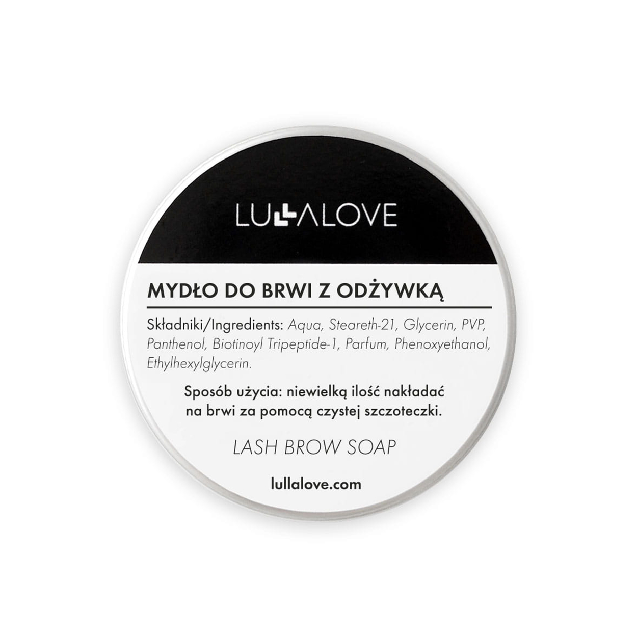 Nieznana Lullalove, mydło do stylizacji brwi, 30 ml — Składniki i ocena