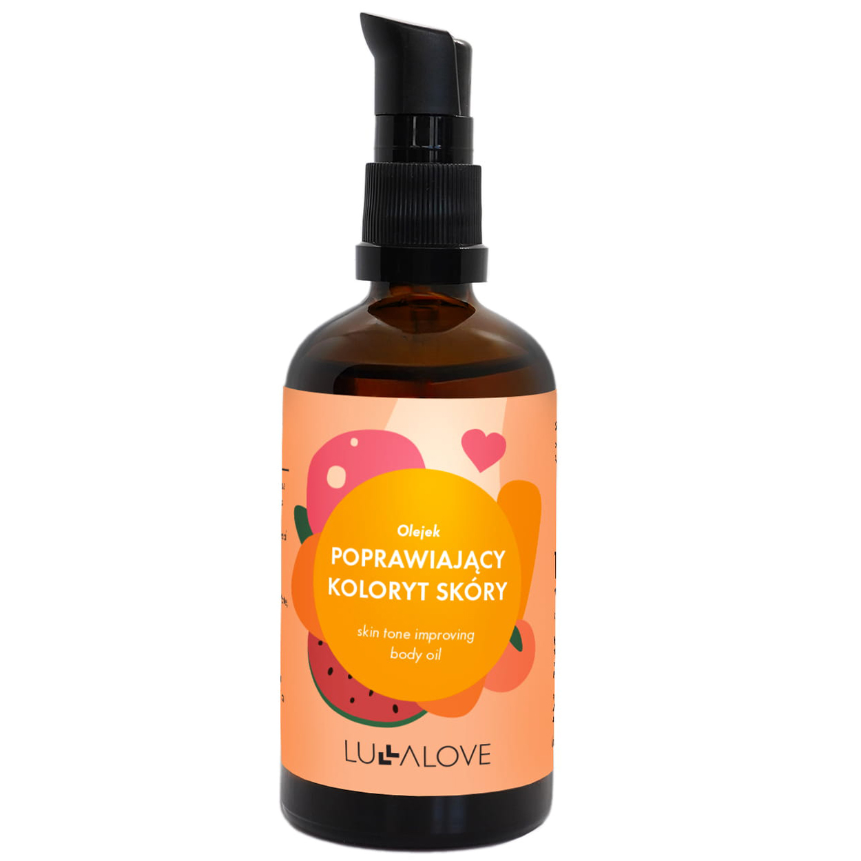 Nieznana Lullalove, olejek poprawiający koloryt skóry, 100 ml — Składniki i ocena