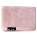 Lullalove, kocyk dzianinowy, bambusowy, mgiełka pudrowy róż, 90 x 90 cm Lullalove, kocyk dzianinowy, bambusowy, mgiełka pudrowy róż, 90 x 90 cm - miniaturka zdjęcia produktu