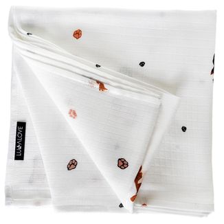 Lullalove, otulacz muślinowy, pieski cavaliery, 100 x 100 cm - zdjęcie produktu