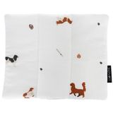 Lullalove, poduszka muślinowa, pieski cavaliery, 25 x 30 cm Lullalove, poduszka muślinowa, pieski cavaliery, 25 x 30 cm - miniaturka zdjęcia produktu