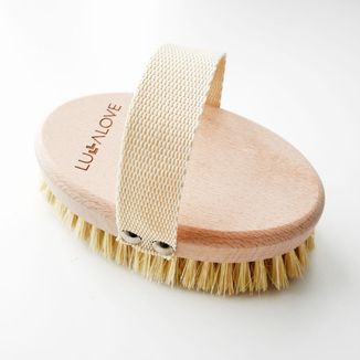 Lullalove, szczotka do masażu, tampico, skóra niewrażliwa, 1 sztuka Lullalove, szczotka do masażu, tampico, skóra niewrażliwa, 1 sztuka - zdjęcie produktu