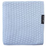 Lullalove, kocyk wełniany, mgiełka merino premium, błękitny, 90 x 90 cm Lullalove, kocyk wełniany, mgiełka merino premium, błękitny, 90 x 90 cm - miniaturka zdjęcia produktu