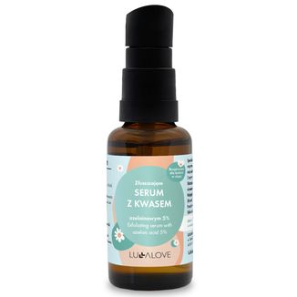 Lullalove, złuszczające serum z kwasem azelainowym 5%, 30 ml Lullalove, złuszczające serum z kwasem azelainowym 5%, 30 ml - zdjęcie produktu