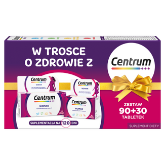 Zestaw Centrum Woman, 90 + 30 tabletek - zdjęcie produktu