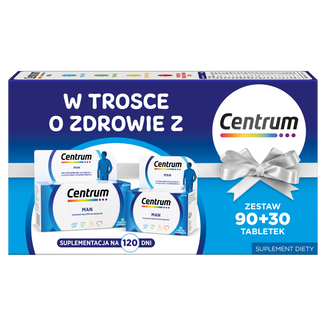 Centrum Man Xmax Set 2025, 90 + 30 tabletek - zdjęcie produktu