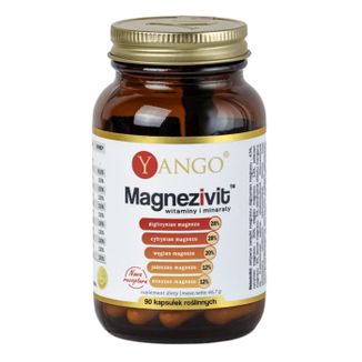 Yango Magnezivit, witaminy i minerały, 90 kapsułek - zdjęcie produktu