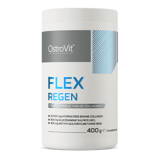 OstroVit Flex Regen, strawberry & kiwi, 400 g - zdjęcie produktu