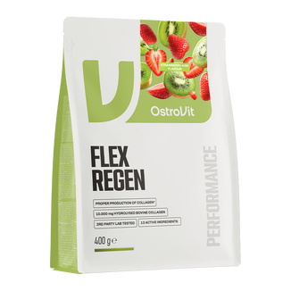 OstroVit Flex Regen, strawberry & kiwi, 400 g - zdjęcie produktu