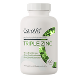 OstroVit Triple Zinc, cynk, 90 kapsułek OstroVit Triple Zinc, cynk, 90 kapsułek - miniaturka zdjęcia produktu