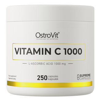 OstroVit Vitamin C 1000, 250 kapsułek - zdjęcie produktu