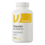 OstroVit Vitamin D3 2000 IU, 60 kapsułek - miniaturka zdjęcia produktu