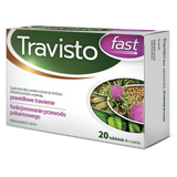 Travisto Fast, 20 tabletek do ssania USZKODZONE OPAKOWANIE Travisto Fast, 20 tabletek do ssania USZKODZONE OPAKOWANIE - miniaturka zdjęcia produktu