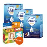 Zestaw Bebilon Advance Pronutra 4 Junior, odżywcza formuła na bazie mleka, po 2 roku, 3 x 1000 g + CzuCzu Nasi Przyjaciele, puzzle na cztery, od 2 roku życia gratis - miniaturka zdjęcia produktu