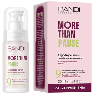 Bandi Professional More Than Pause, łagodzące serum przeciw zaczerwienieniom, 30 ml Bandi Professional More Than Pause, łagodzące serum przeciw zaczerwienieniom, 30 ml - zdjęcie produktu