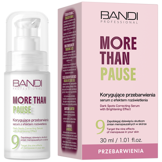 Bandi Professional More Than Pause, korygujące przebarwienia serum rozjaśniające, 30 ml Bandi Professional More Than Pause, korygujące przebarwienia serum rozjaśniające, 30 ml - zdjęcie produktu