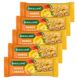 Zestaw Bakalland Baton Musli, mango, 5 x 40 g - miniaturka zdjęcia produktu