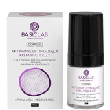 BasicLab Copperis, aktywnie liftingujący krem pod oczy, stymulacja i regeneracja, 18 ml - miniaturka zdjęcia produktu