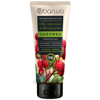 Barwa Receptury Natury, odżywka do włosów, olej rycynowy, 200 ml - zdjęcie produktu